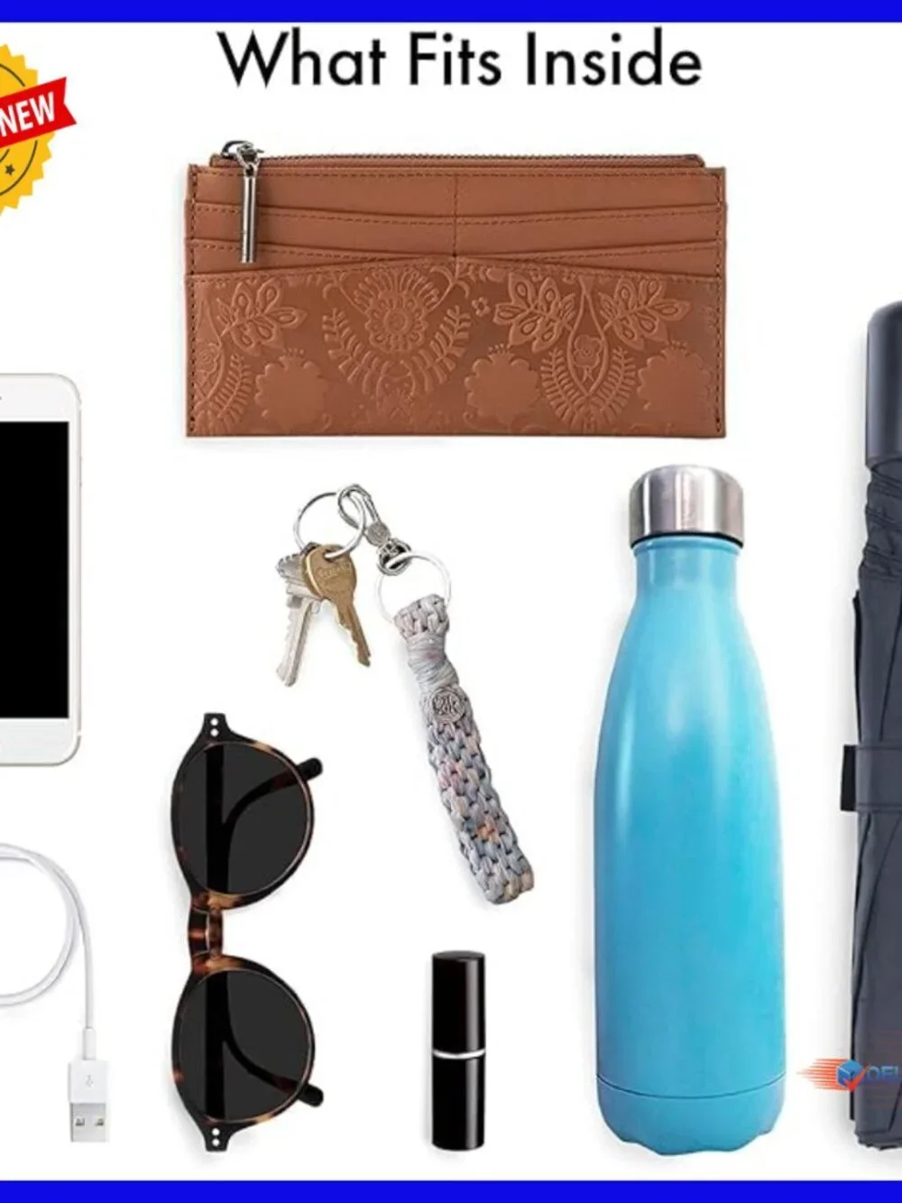 Leather Hobo Bag with Multiple Pockets, Everyday Shoulder Purse